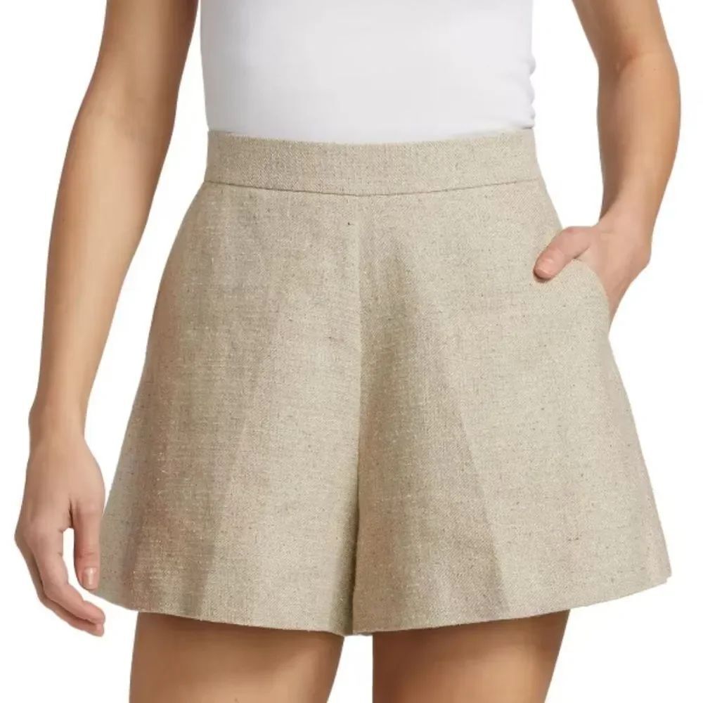 Kobi Halperin Eryx Speckled Twill Shorts